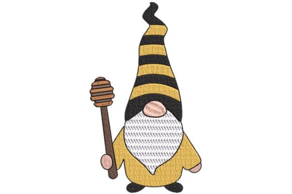 Gnome Master of Bees: A Sweet Embroidery Review