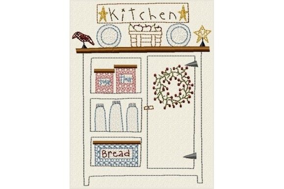 Prim Kitchen: A Review for Embroidery Designers