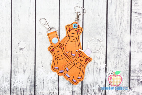 Review: Cartoon Horse ITH Key Fob Pattern for Craft Fairs