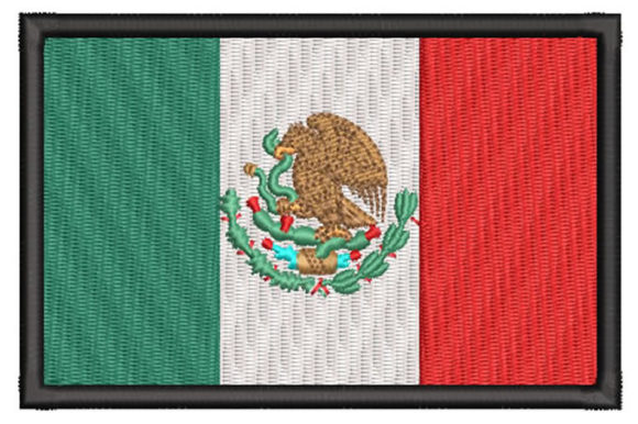 Reviewing the Mexican Flag Embroidery Design